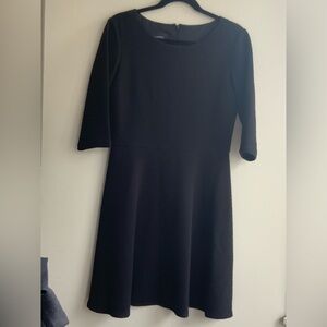 Donna Morgan Textured Black Dress